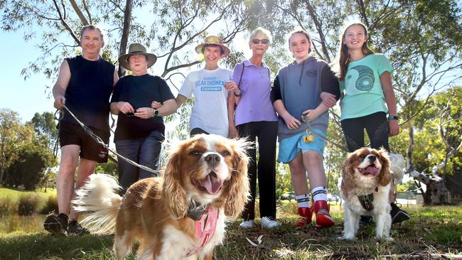Volunteers at the Ray White Lara marquee for the Lara Fun Run