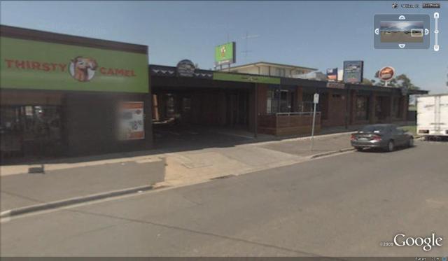 A Lara commercial strip today. More tenancies, less permanence.