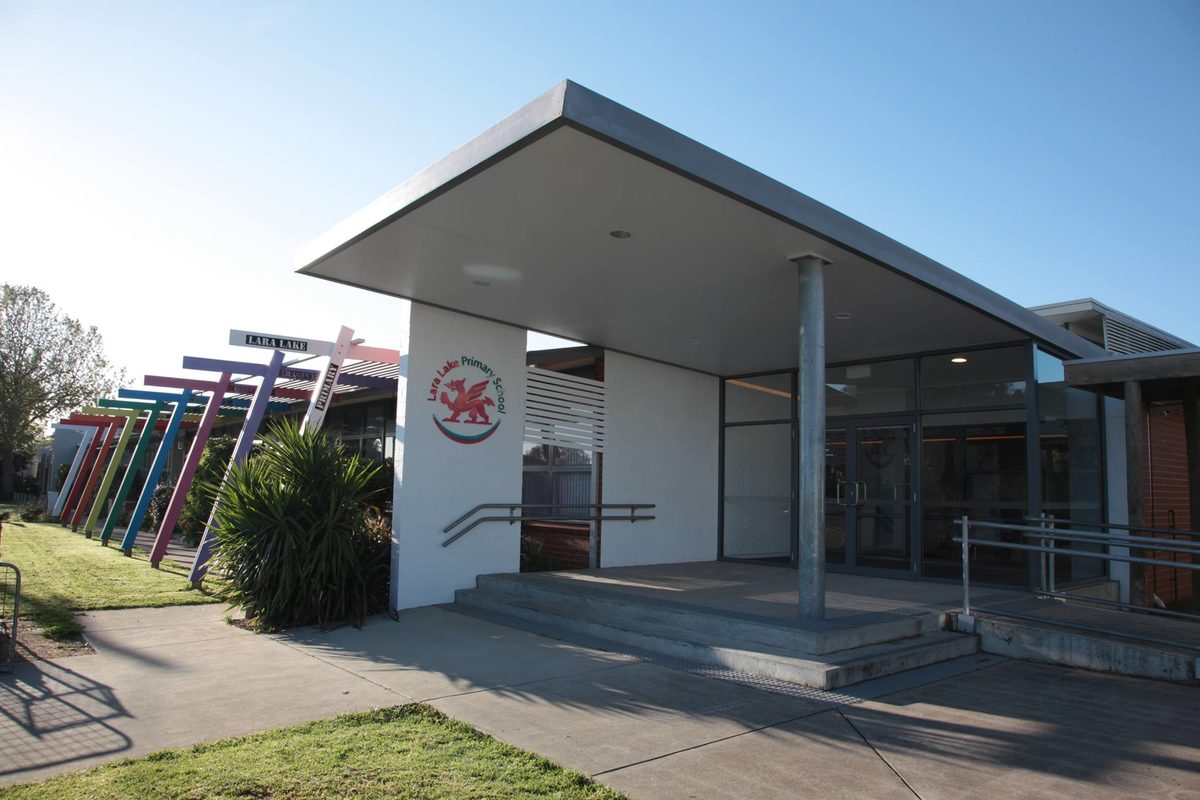 Lara Lake Primary School entrance