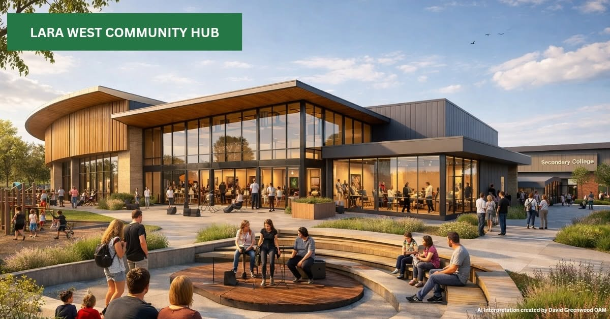 Lara West Community Hub concept